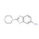 2-morpholin-4-yl-1,3-benzoxazol-6-amine - chemical structure image
