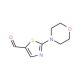 2-(Morpholin-4-yl)-1,3-thiazole-5-carboxaldehyde (CAS 1011-41-2) - chemical structure image