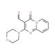 2-morpholin-4-yl-4-oxo-4H-pyrido[1,2-a]pyrimidine-3-carbaldehyde (CAS 302326-01-8) - chemical structure image