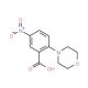 2-Morpholin-4-yl-5-nitro-benzoic acid (CAS 4036-83-3) - chemical structure image