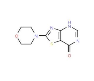 2-(morpholin-4-yl)-6H,7H-pyrimido[4,5-d][1,3]thiazol-7-one - chemical structure image