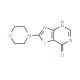 2-(morpholin-4-yl)-6H,7H-pyrimido[4,5-d][1,3]thiazol-7-one - chemical structure image