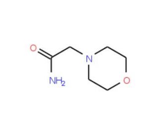 2-(Morpholin-4-yl)acetamide (CAS 5625-98-9) - chemical structure image