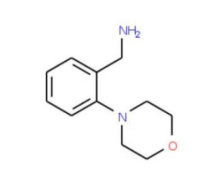 2-(Morpholin-4-yl)benzylamine (CAS 204078-48-8) - chemical structure image