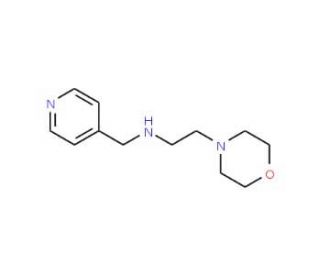 (2-Morpholin-4-yl-ethyl)-pyridin-4-ylmethyl-amine - chemical structure image