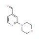 2-(Morpholin-4-yl)pyridine-4-carboxaldehyde (CAS 864068-87-1) - chemical structure image