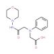 [[2-(Morpholin-4-ylamino)-2-oxoethyl](phenyl)-amino]acetic acid - chemical structure image