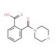 2-(morpholin-4-ylcarbonyl)benzoic acid (CAS 73728-40-2) - chemical structure image