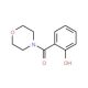 2-(morpholin-4-ylcarbonyl)phenol (CAS 3202-84-4) - chemical structure image