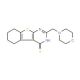 2-(morpholin-4-ylmethyl)-5,6,7,8-tetrahydro[1]benzothieno[2,3-d]pyrimidine-4-thiol - chemical structure image