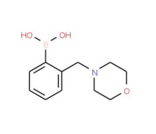 2-(Morpholin-4-ylmethyl)benzeneboronic acid (CAS 223433-45-2) - chemical structure image