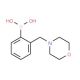 2-(Morpholin-4-ylmethyl)benzeneboronic acid (CAS 223433-45-2) - chemical structure image