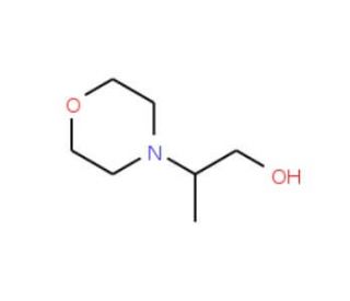 2-Morpholin-4-ylpropan-1-ol (CAS 69296-06-6) - chemical structure image