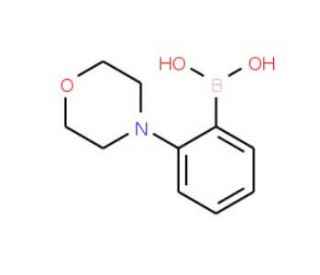 2-(Morpholino)phenylboronic acid (CAS 933052-52-9) - chemical structure image