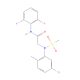 2-(N-(5-Chloro-2-methylphenyl)methylsulfonamido)-N-(2,6-difluorophenyl)acetamide (CAS 708219-39-0) - chemical structure image