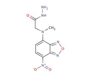 2-[N-(7-Nitro-4-benzofurazanyl)methylamino]acethydrazide (CAS 221263-97-4) - chemical structure image