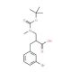 2-N-Boc-3-(3-Bromo-phenyl)-2-methylaminomethyl-propionic acid (CAS 886364-79-0) - chemical structure image