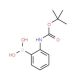 2-(N-Boc-amino)phenylboronic acid (CAS 115377-94-1) - chemical structure image