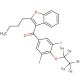 2-n-Butyl-4-[(2-bromoethoxy-d4)-3,5-diiodobenzoyl]benzofuran - chemical structure image