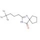 2-n-Butyl-d3-1,3-diazaspiro[4.4]non-1-en-4-one - chemical structure image