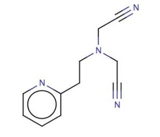2-N-Dicyanoethyl-pyridinethylamine - chemical structure image