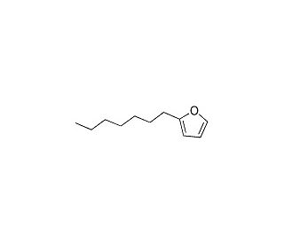 2-n-Heptylfuran (CAS 3777-71-7) - chemical structure image