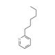 2-n-Hexylpyridine (CAS 1129-69-7) - chemical structure image