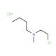 2-(N-Methyl-N-butylamino)ethyl chloridehydrochloride - chemical structure image