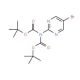 2-(N,N-BisBOC-Amino)-5-bromopyrimidine (CAS 209959-33-1) - chemical structure image