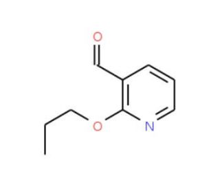 2-n-Propoxypyridine-3-carboxaldehyde (CAS 885278-12-6) - chemical structure image