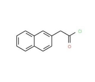 2-Naphth-2-ylacetyl chloride (CAS 37859-25-9) - chemical structure image