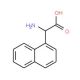2-(naphthalen-1-yl)-DL-glycine (CAS 97611-60-4) - chemical structure image