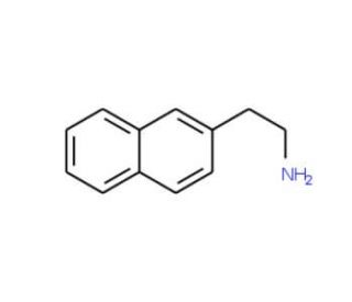 2-Naphthalen-2-yl-ethylamine (CAS 2017-68-7) - chemical structure image
