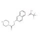 2-(Naphthalen-2-yloxy)-1-piperazin-1-yl-ethanone trifluoroacetate - chemical structure image