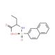 2-(Naphthalene-2-sulfonylamino)butyric acid (CAS 145730-98-9) - chemical structure image
