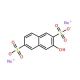 2-Naphthol-3,7-naphthalenedisulfonic acid disodium salt (CAS 83949-45-5 ) - chemical structure image