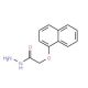 2-(Naphthoxy)acetic acid hydrazide (CAS 24310-15-4) - chemical structure image