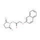 2-Naphthoxyacetic Acid N-Hydroxysuccinimide Ester (CAS 81012-92-2) - chemical structure image