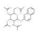2-Naphthyl 2-acetamido-3,4,6-tri-O-acetyl-2-deoxy-b-D-glucopyranoside (CAS 131531-80-1) - chemical structure image
