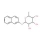 2-Naphthyl alpha-L-fucopyranoside (CAS 63503-05-9) - chemical structure image