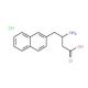(2-Naphthyl)-D-beta-homoalanine hydrochloride (CAS 269398-90-5) - chemical structure image