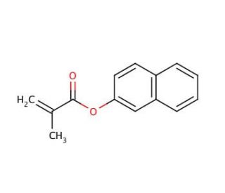 2-Naphthyl methacrylate (CAS 10475-46-4) - chemical structure image