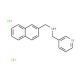(2-Naphthylmethyl)(pyridin-3-ylmethyl)aminedihydrochloride - chemical structure image