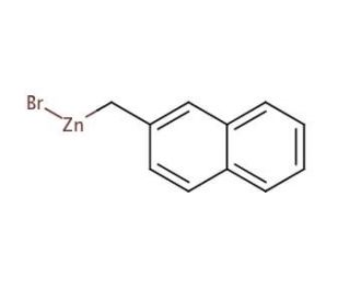 (2-Naphthylmethyl)zinc bromide solution (CAS 152329-44-7) - chemical structure image