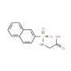 [(2-naphthylsulfonyl)amino]acetic acid (CAS 92740-48-2) - chemical structure image