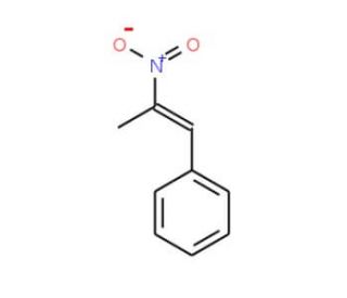 2-Nitro-1-phenylpropene (CAS 705-60-2) - chemical structure image