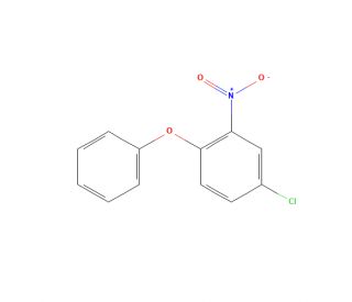 2-Nitro-4-chloro-diphenyl Ether (CAS 91-39-4) - chemical structure image