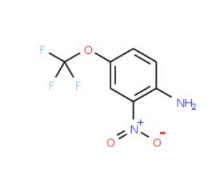 2-Nitro-4-(trifluoromethoxy)aniline (CAS 2267-23-4) - chemical structure image