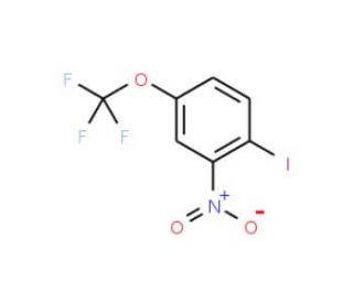 2-Nitro-4-(trifluoromethoxy)iodobenzene (CAS 886762-35-2) - chemical structure image