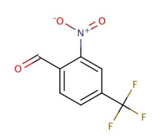2-Nitro-4-(trifluoromethyl)benzaldehyde (CAS 109466-87-7) - chemical structure image